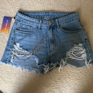 Blue Jean shorts